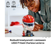 LEGO EDITIONS 43014 Kask Charles Leclerc Scuderia Ferrari HP - 1517900 - zdjęcie 5